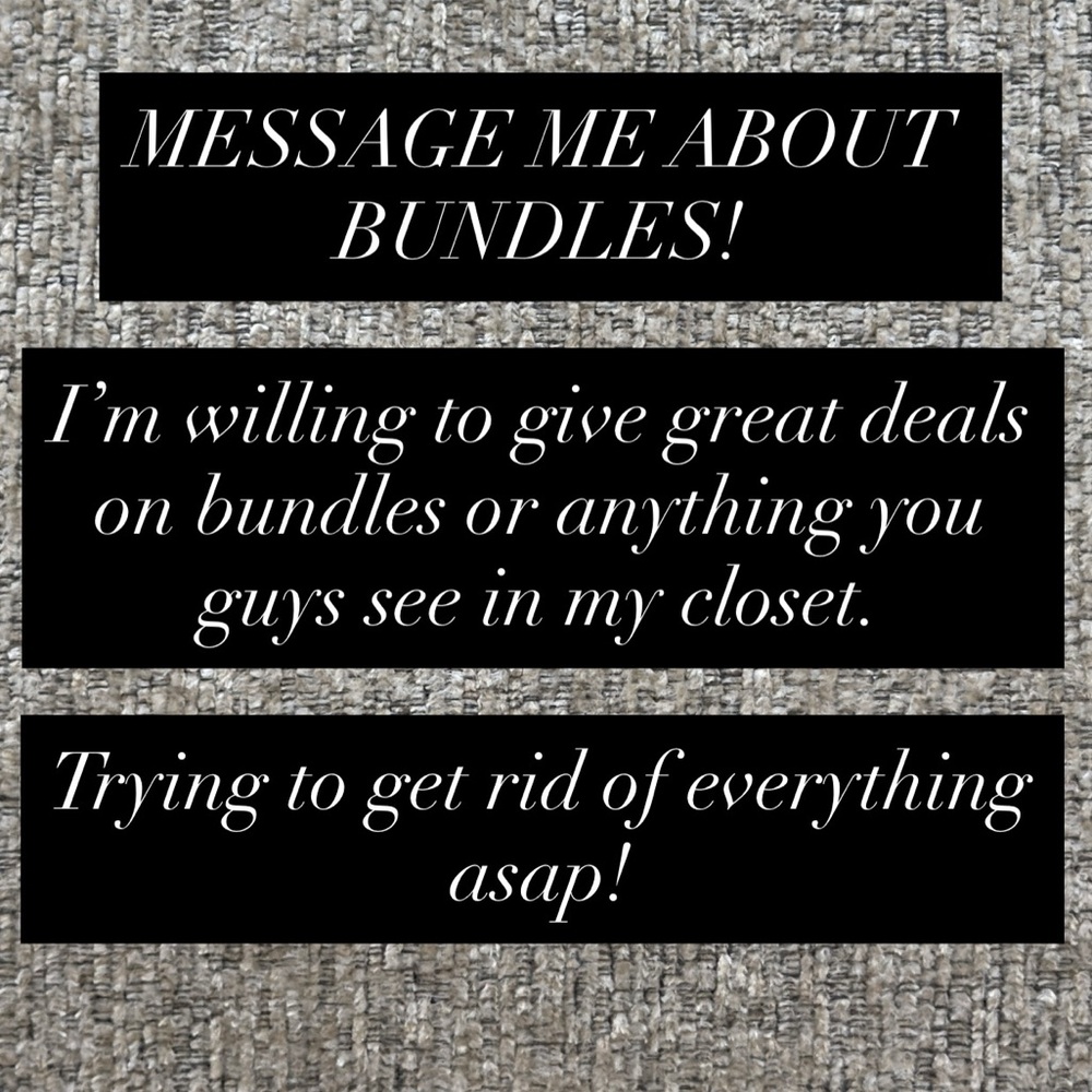 Great deals